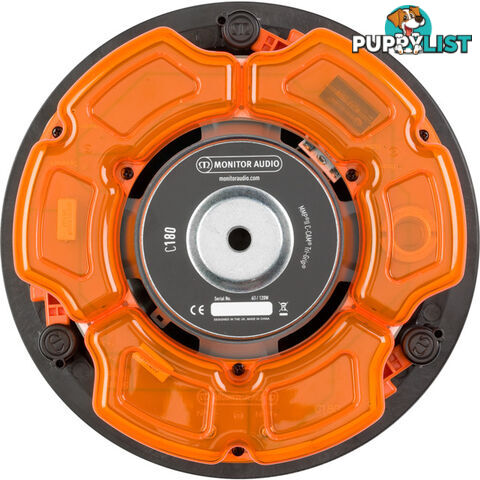 C180 8" 2-WAY IN-CEILING SPEAKER MMP11 BASS -C-CAM TWEETER