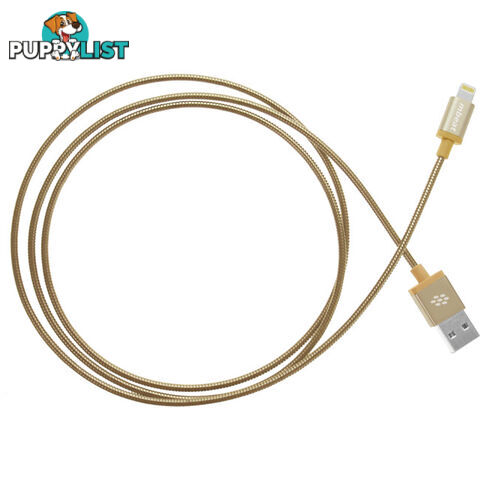 ICA-GLD 1.2M LIGHTNING CABLE GOLD MFI TOUGHLINK