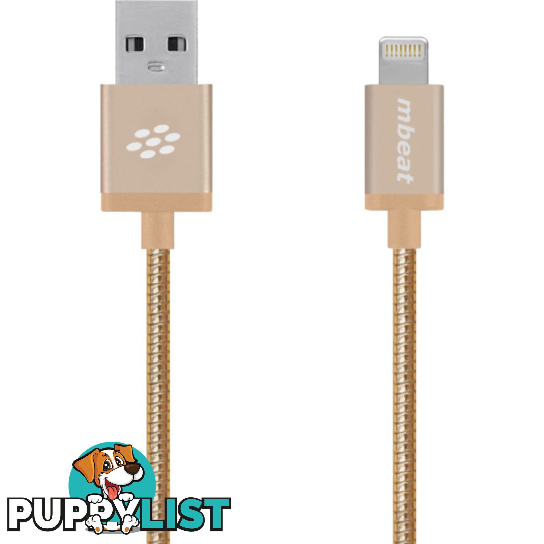 ICA-GLD 1.2M LIGHTNING CABLE GOLD MFI TOUGHLINK