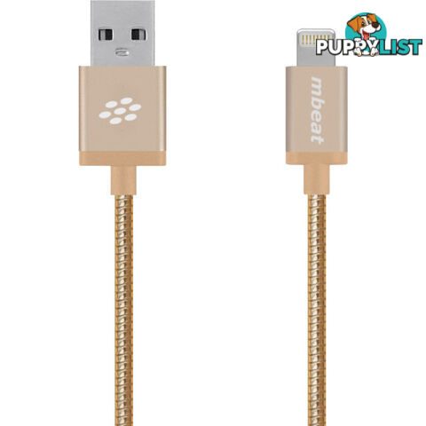 ICA-GLD 1.2M LIGHTNING CABLE GOLD MFI TOUGHLINK