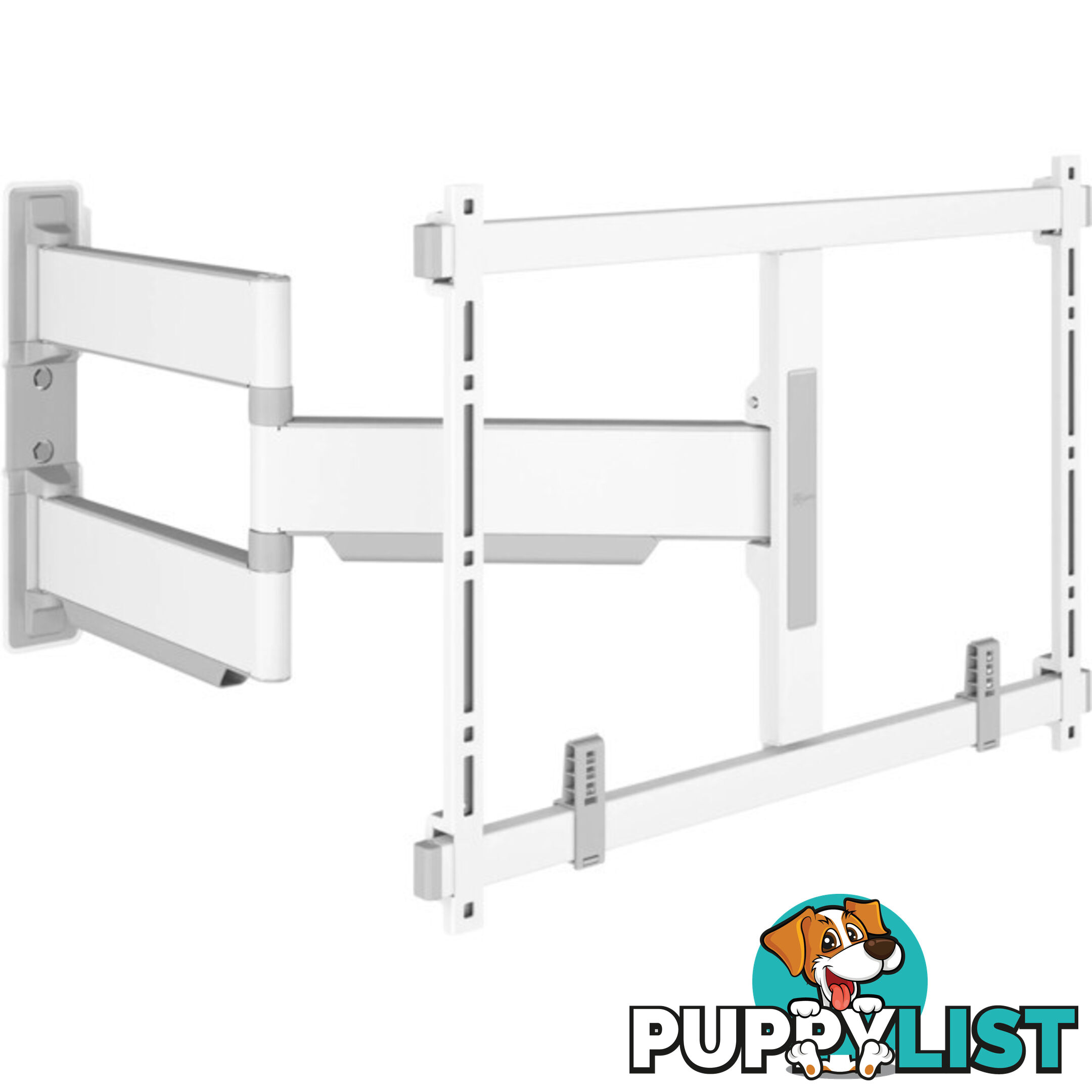 TVM5645W ELITE SERIES LARGE 40"-77" FULL MOTION WALL MOUNT MAX 100KG - WHITE