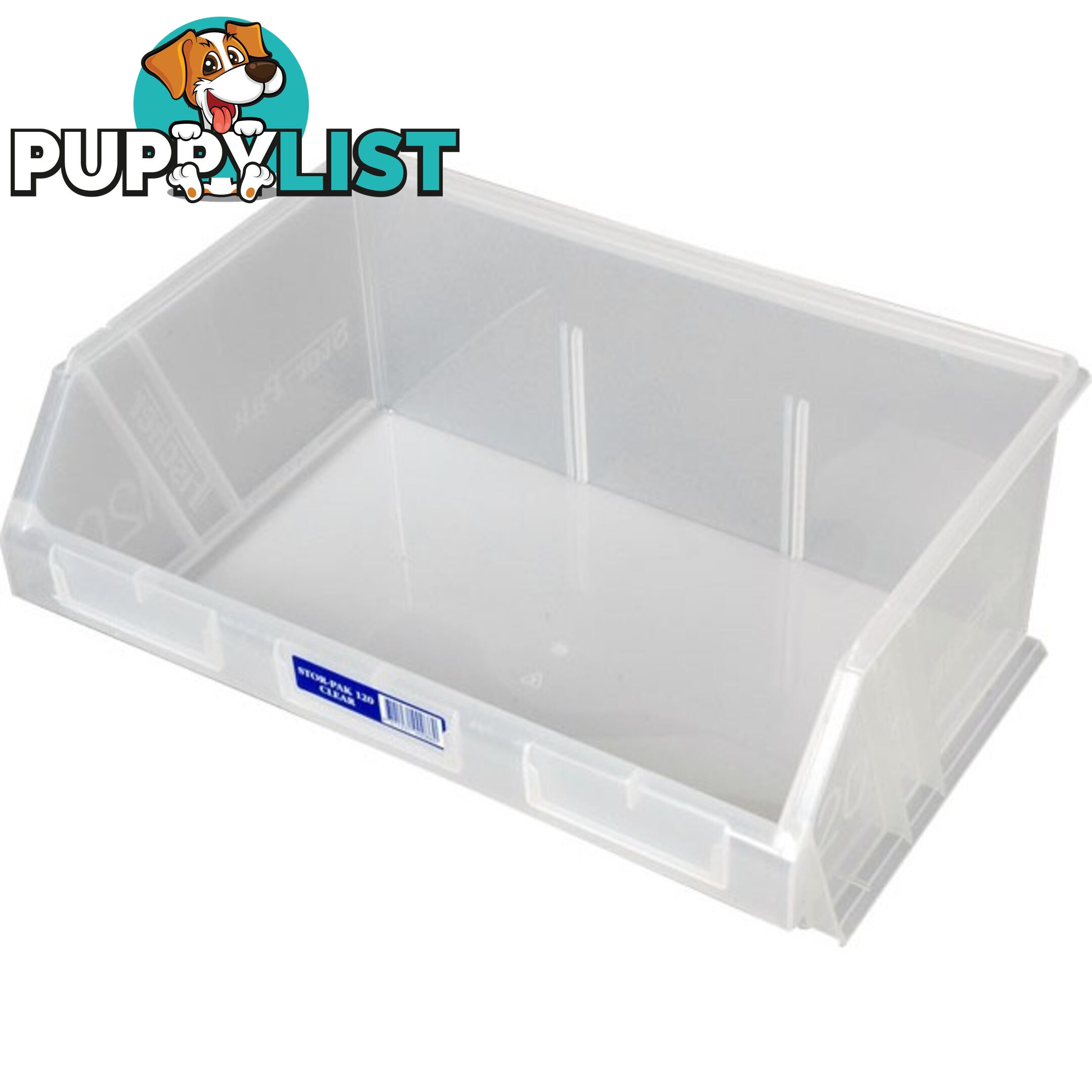 STB120CL LARGE PARTS DRAWER CLEAR STOR-PAK CONTAINERS