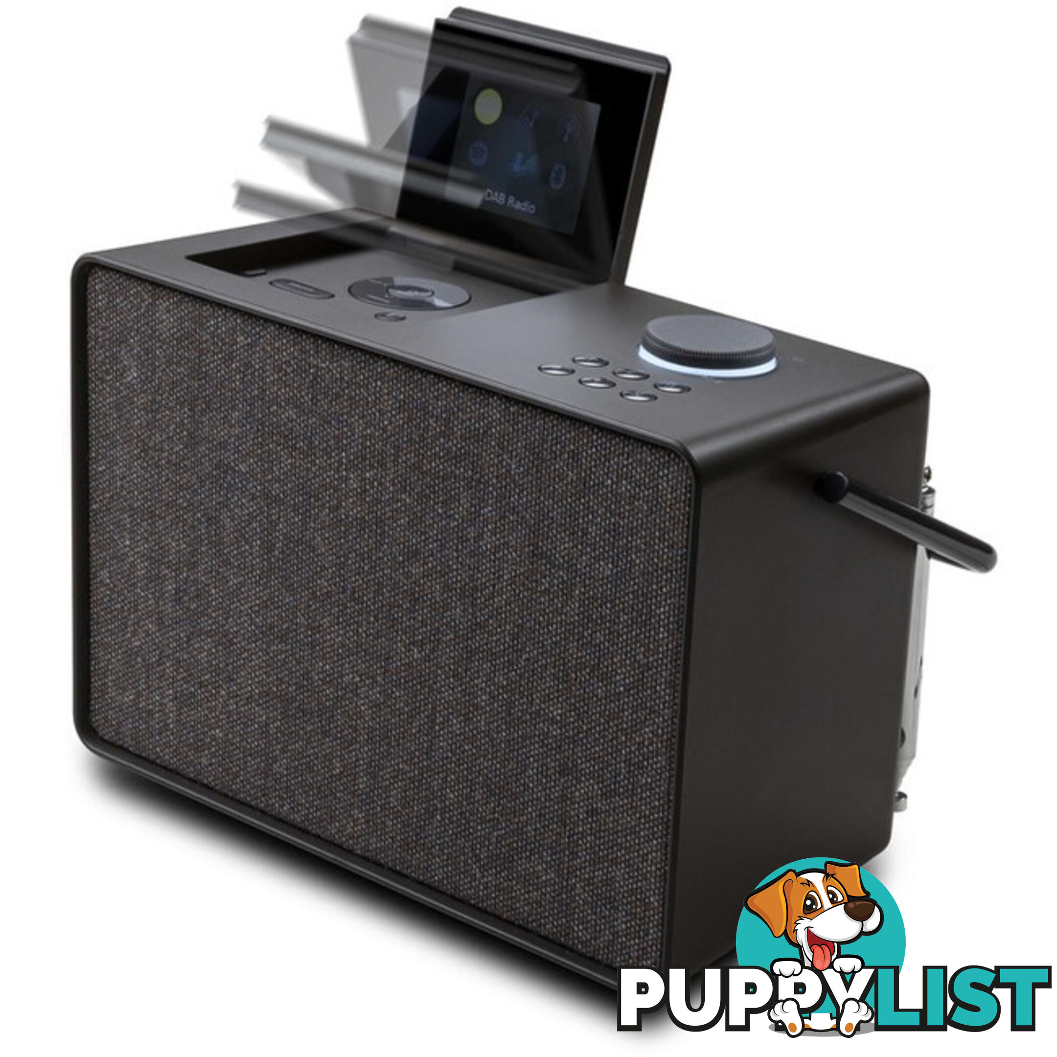 EVOKEPLAYCB DAB+ INTERNET RADIO WITH BLUETOOTH COFFEE BLACK