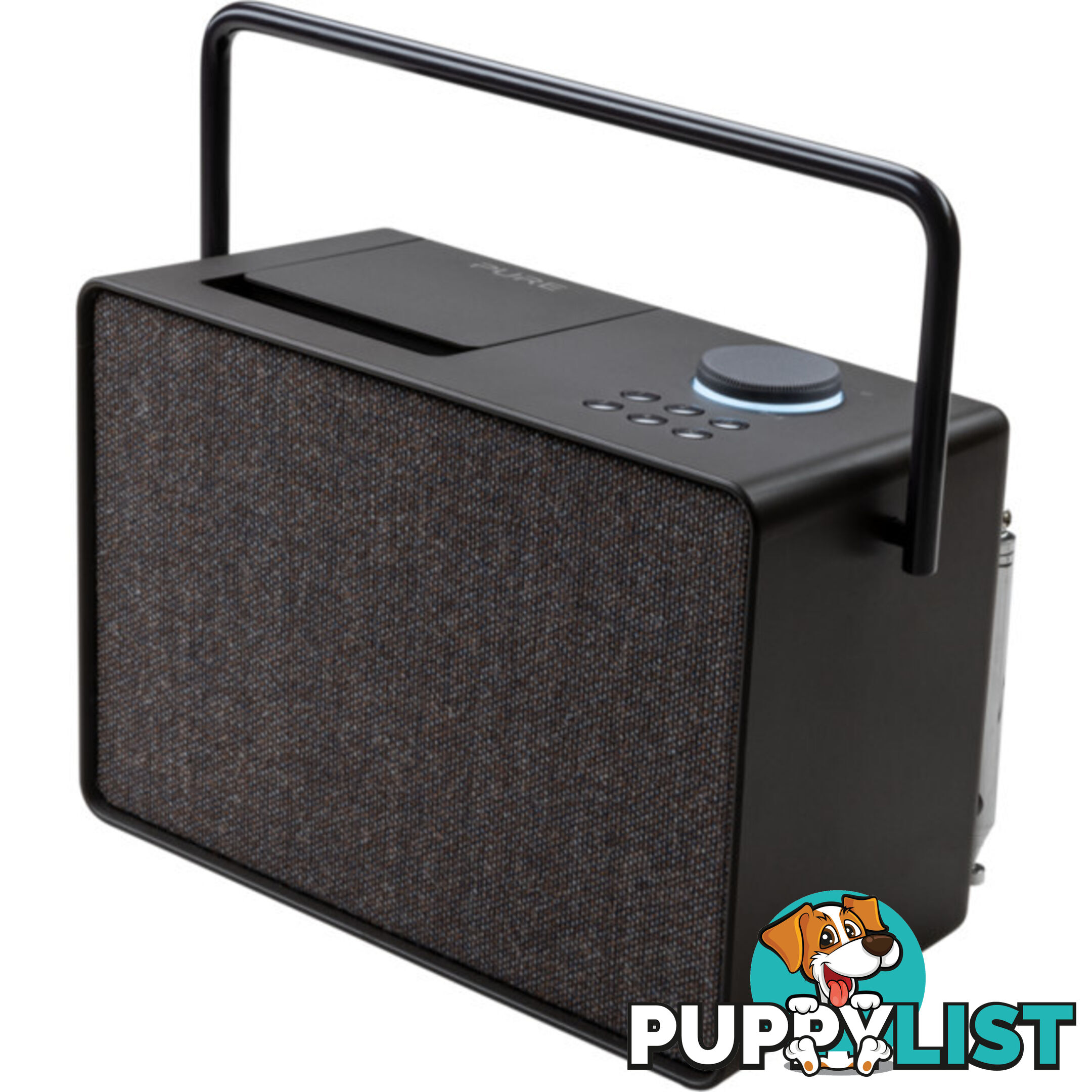 EVOKEPLAYCB DAB+ INTERNET RADIO WITH BLUETOOTH COFFEE BLACK