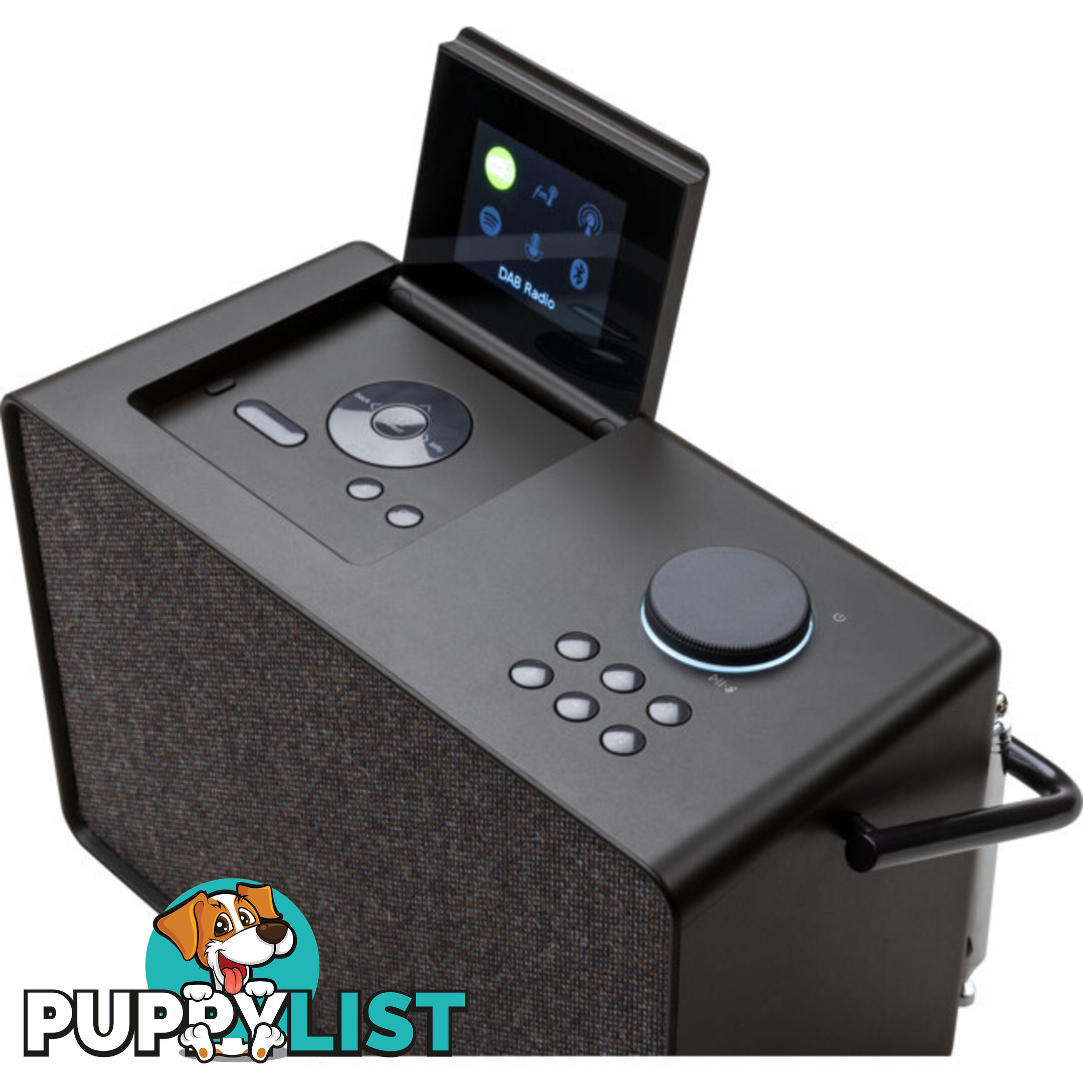 EVOKEPLAYCB DAB+ INTERNET RADIO WITH BLUETOOTH COFFEE BLACK