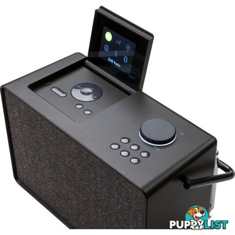 EVOKEPLAYCB DAB+ INTERNET RADIO WITH BLUETOOTH COFFEE BLACK