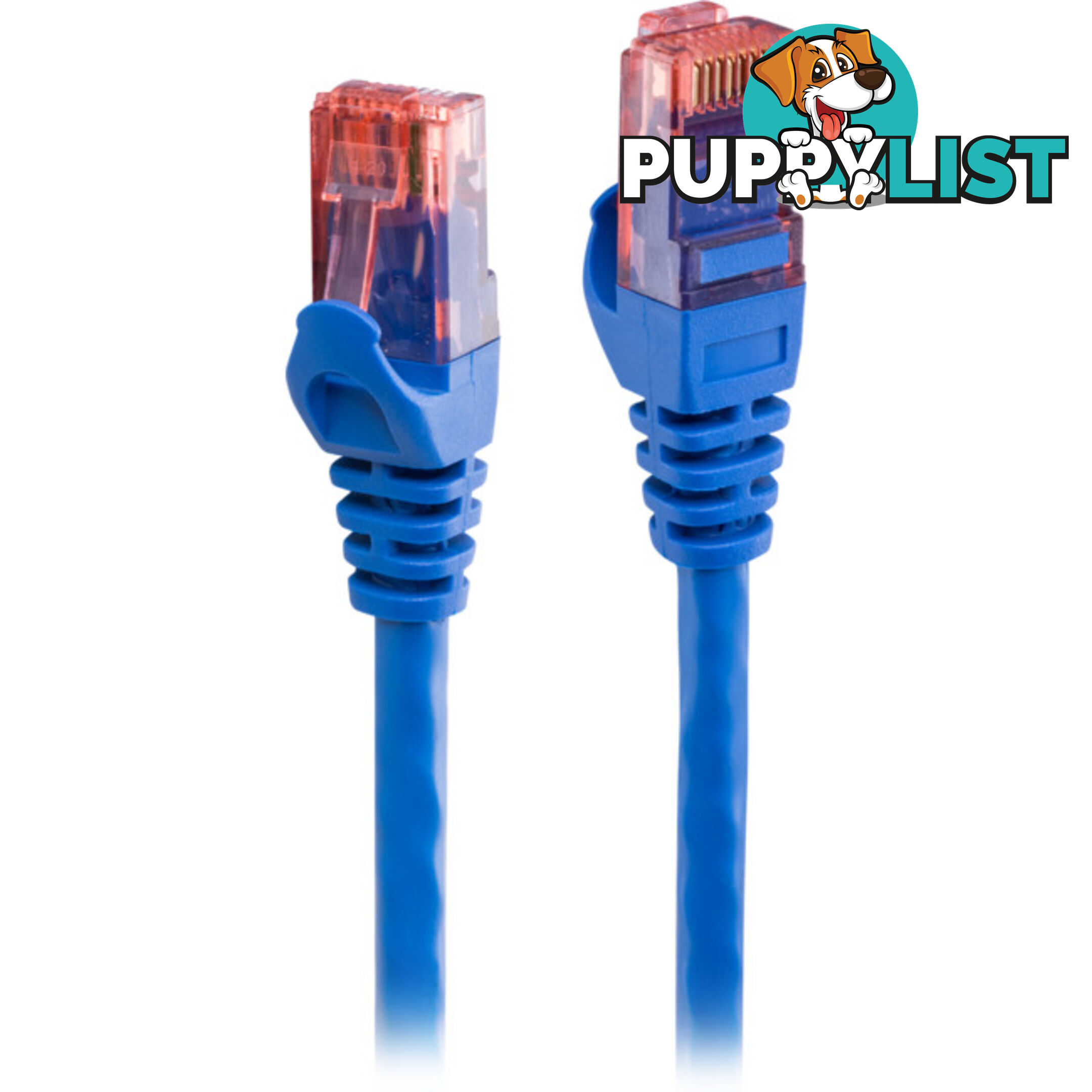 LC6502B 1M BLUE CAT6A PATCH LEAD PRO2