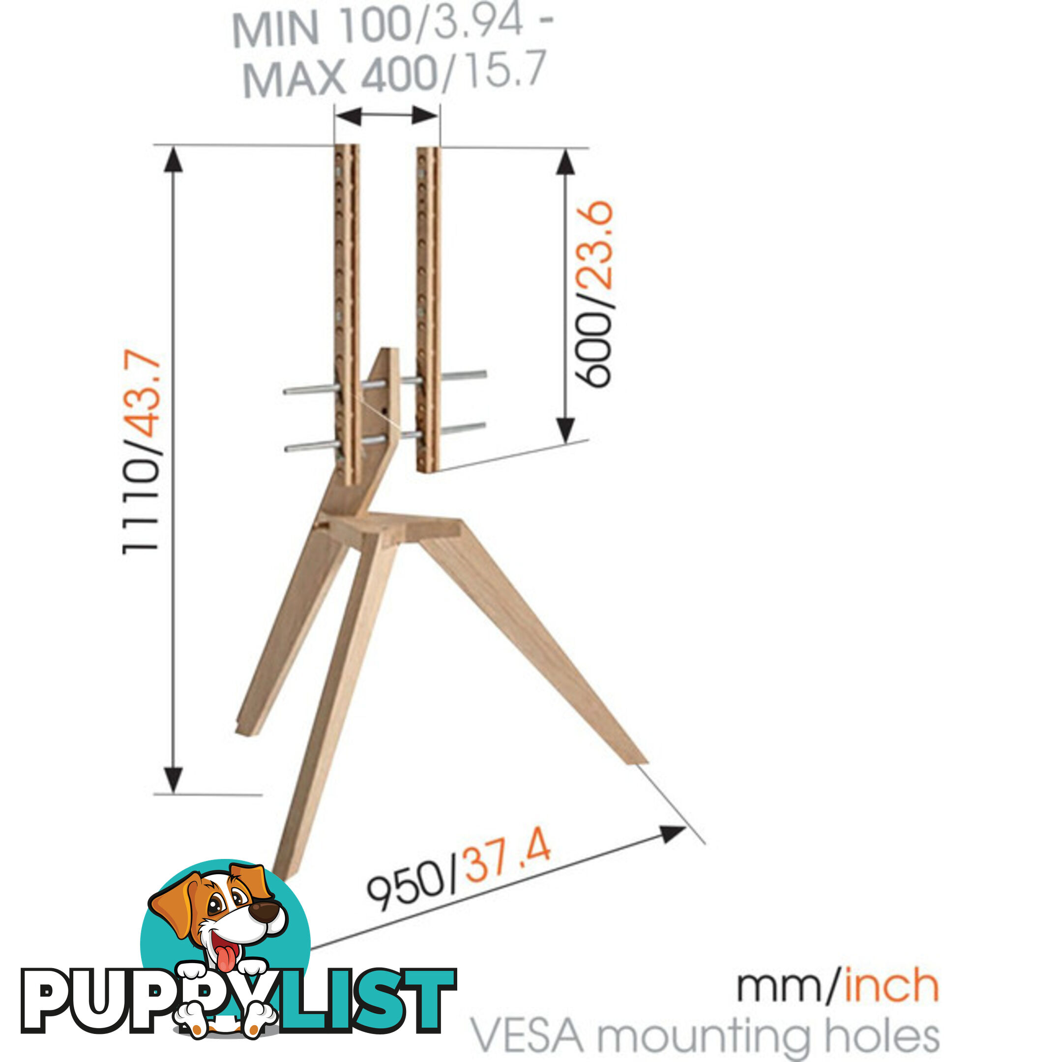 NEXT-OP1 VOGEL'S STYLISH LCD TV STAND SUITS 46" - 70" LCD TV