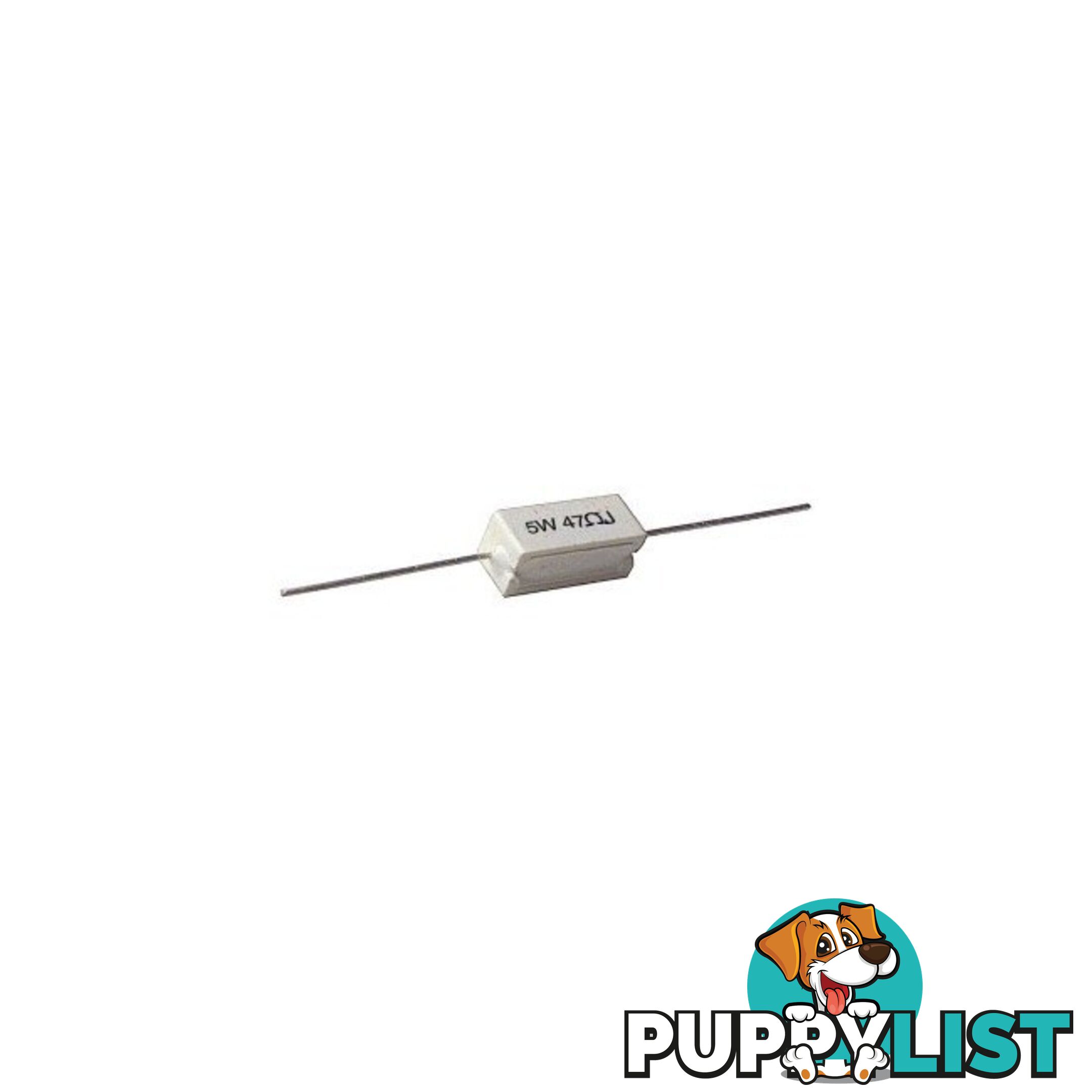 PW5-180R 180 OHM WIREWOUND RESISTOR PW5 5 WATT