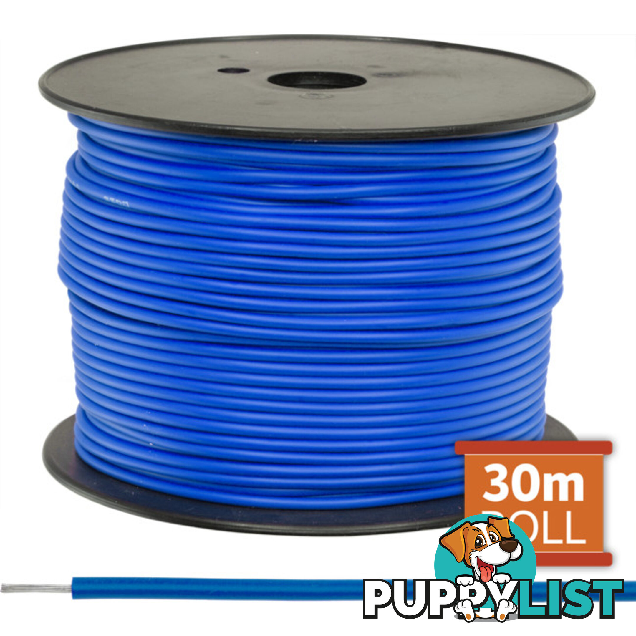 16-.2BLU-30M 30M BLUE HOOKUP WIRE/CABLE SOLD AS A REEL 30M