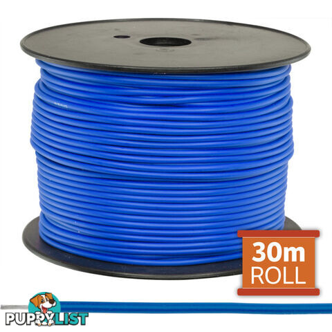 16-.2BLU-30M 30M BLUE HOOKUP WIRE/CABLE SOLD AS A REEL 30M