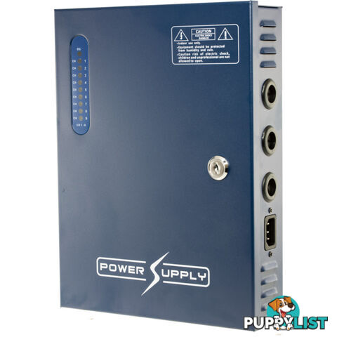 PW0912B10 9 WAY 12V DC 10A POWER SUPPLY WITH PFC SURGE PROTECTION