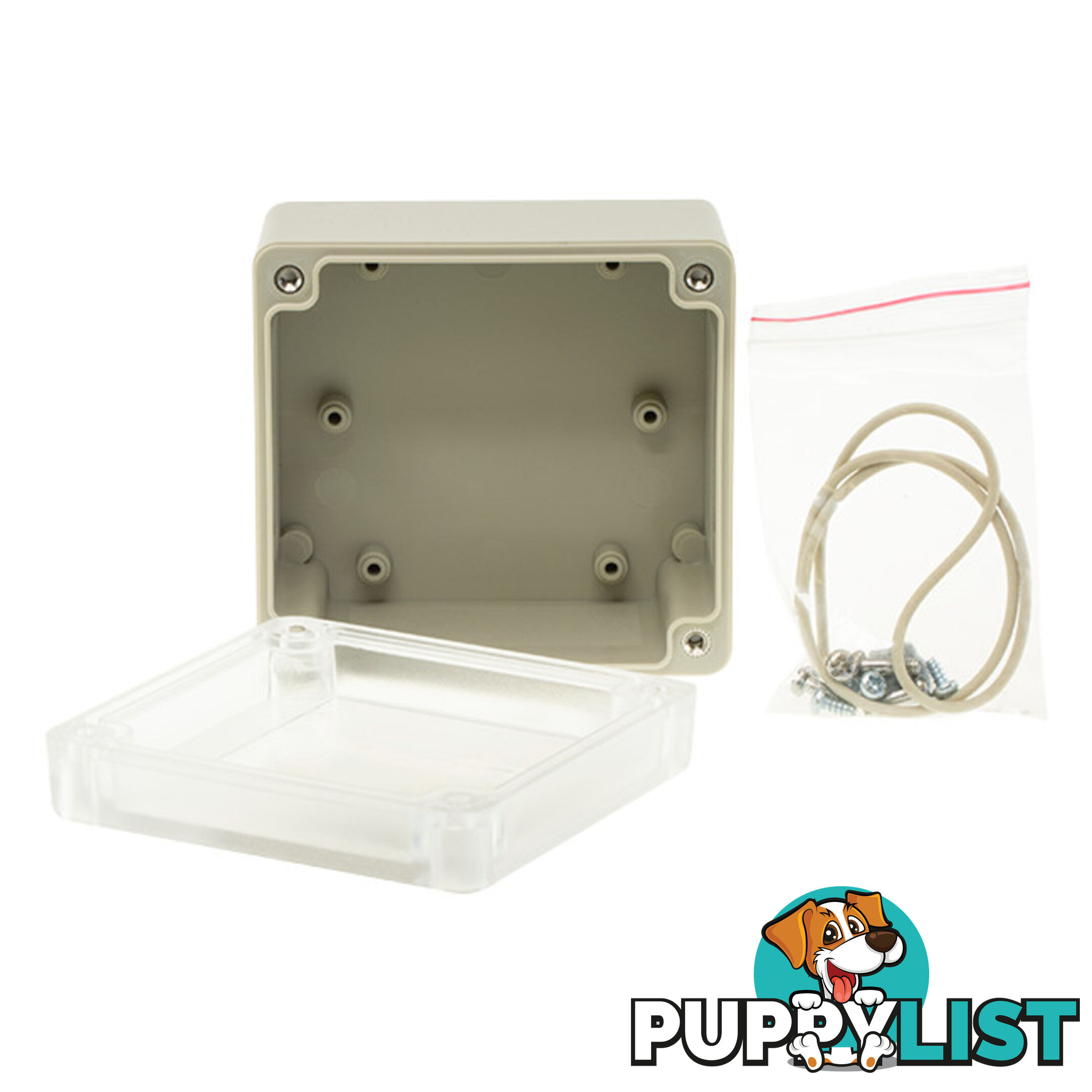 CB8804 CLEAR LID CABINET SMALL 85X80X55