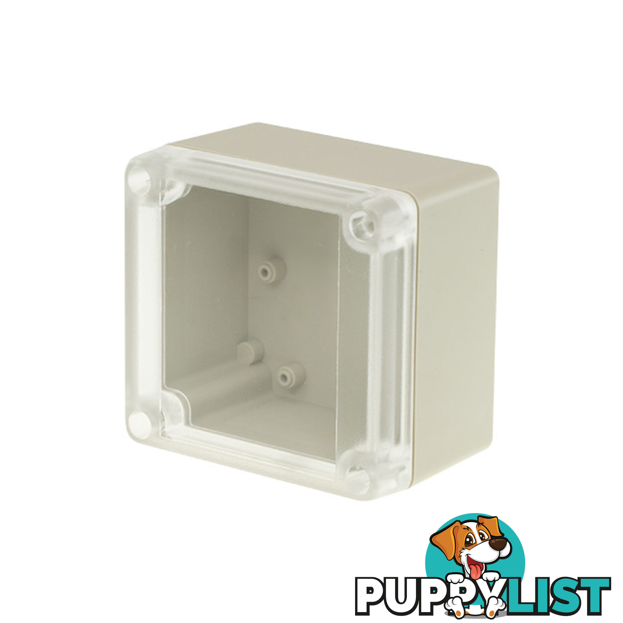 CB8804 CLEAR LID CABINET SMALL 85X80X55