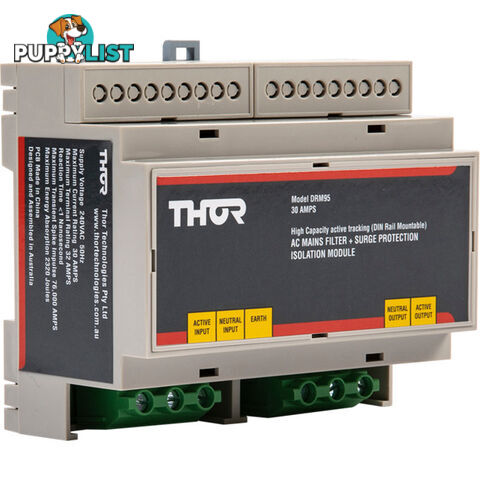 DRM95-30A HARD WIRED DIN RAIL MOUNT- 30A THOR ACTIVE FILTER