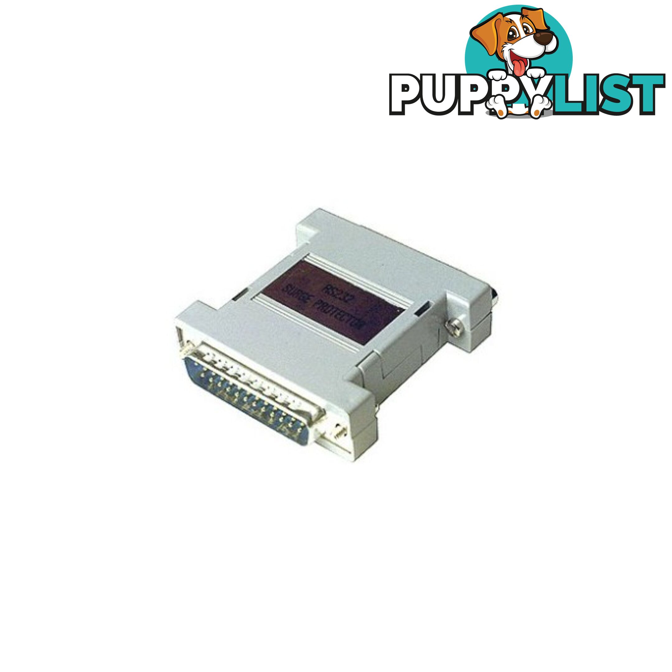 PJ7701 RS232 SURGE PROTECTOR 'D' DB25 PLUG TO DB25 SOCKET