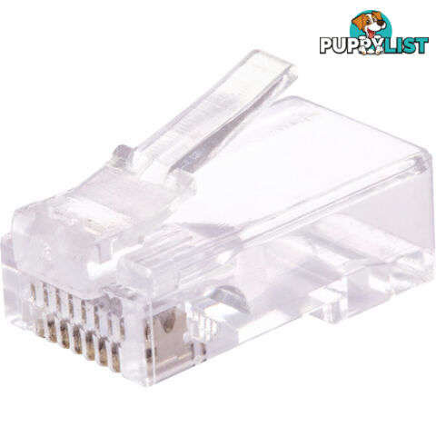 PK4001 RJ45 CAT5 8P8C MODULAR PLUG TO SUIT STRANDED CORE CABLE