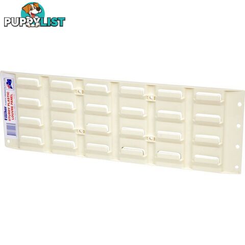 1H082 SMALL MODULAR LOUVRE PANEL HIGH STRENGTH A.B.S. PLASTIC