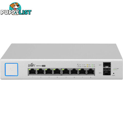 US-8-150W UNIFI 8 PORT 150W POE+ SWITCH UBIQUITI