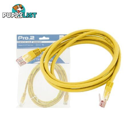 LC7149Y 1M YELLOW CAT5E PATCH LEAD PRO2