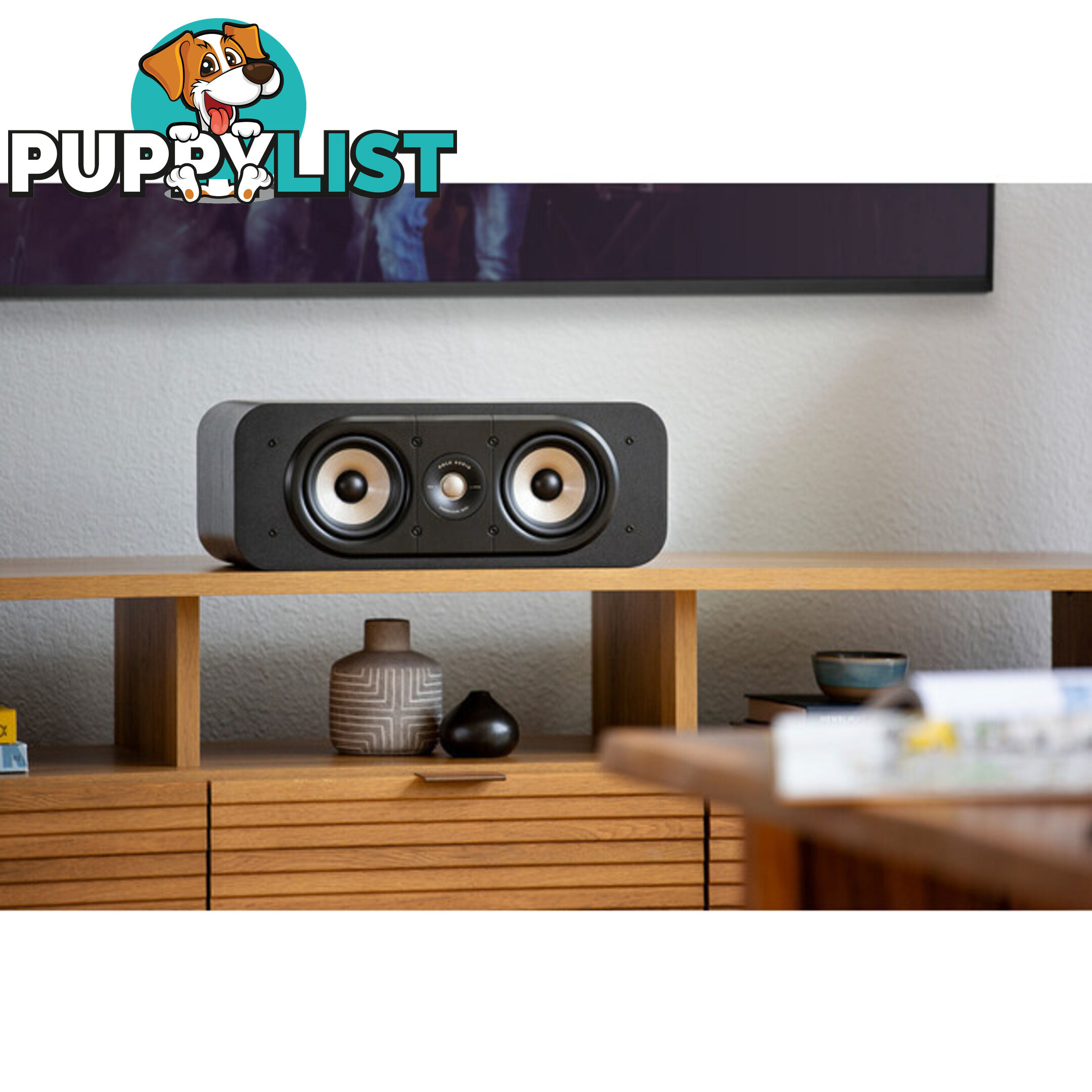 ES30BK POLK SIGNATURE ELITE ES30 CENTRE SPEAKER - BLACK