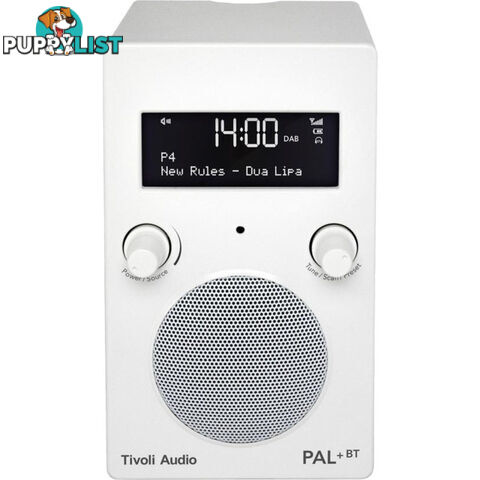 PAL+BT-WHT BLUETOOTH- DAB+ - FM PORTABLE RADIO - WHITE