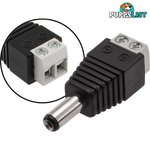 PW8018 2.1MM DC PLUG SCREW TERMINATING