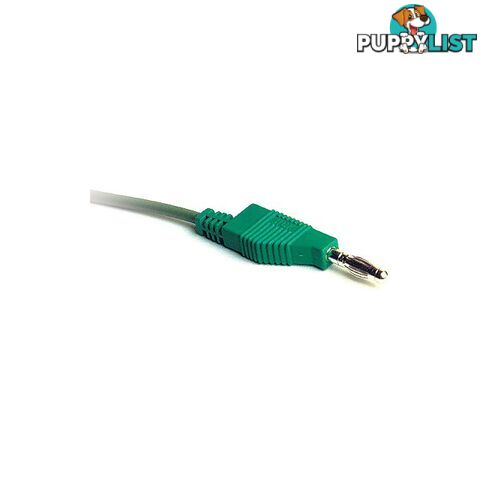 SML050GRN 0.5M GREEN BANANA TEST LEAD SILIVOLT SILICON