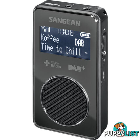 DPR35B BLACK DAB+ FM-RDS POCKET RADIO SANGEAN