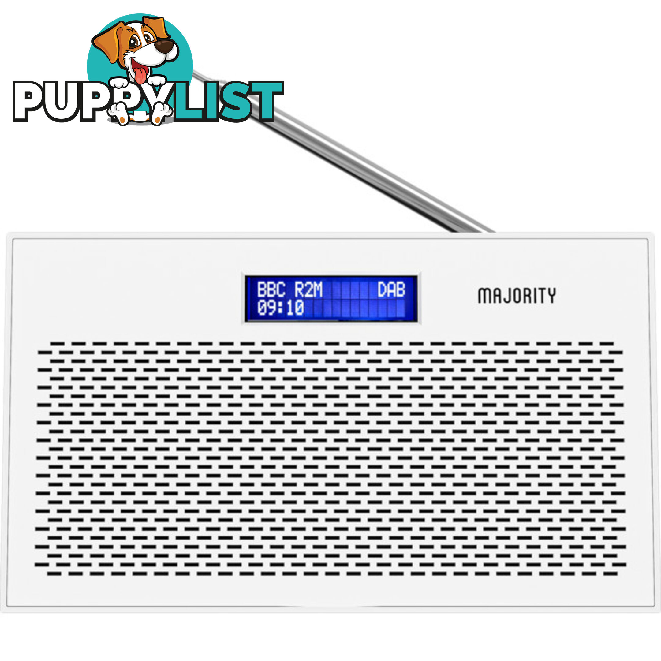 HISTONWHT HISTON COMPACT DAB & FM RADIO WHITE