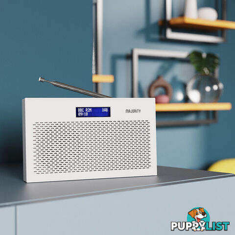 HISTONWHT HISTON COMPACT DAB & FM RADIO WHITE