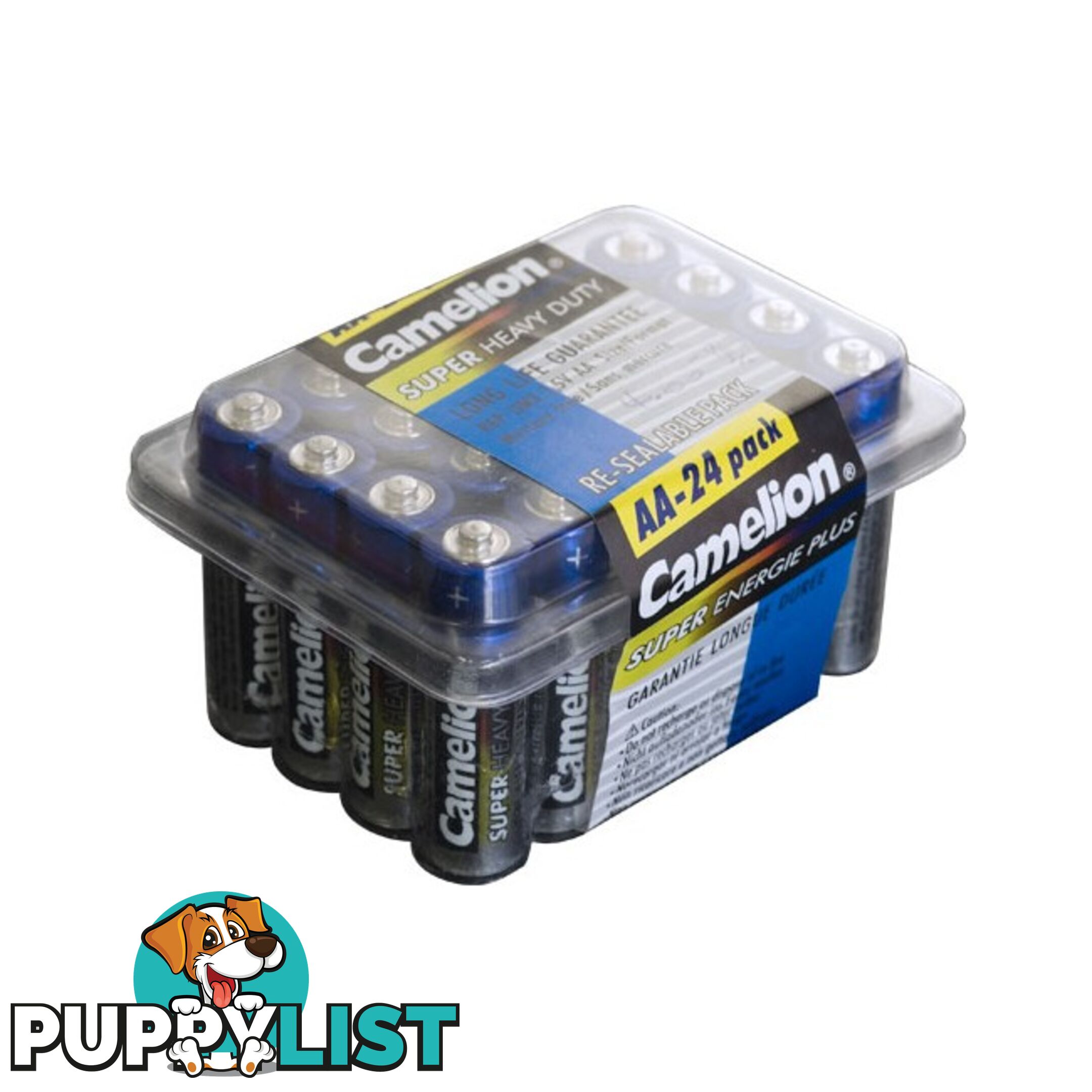 R6PPB24 AA SUPER HEAVY DUTY - 24 PACK PK24 CAMELION BLUE SERIES