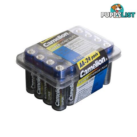 R6PPB24 AA SUPER HEAVY DUTY - 24 PACK PK24 CAMELION BLUE SERIES