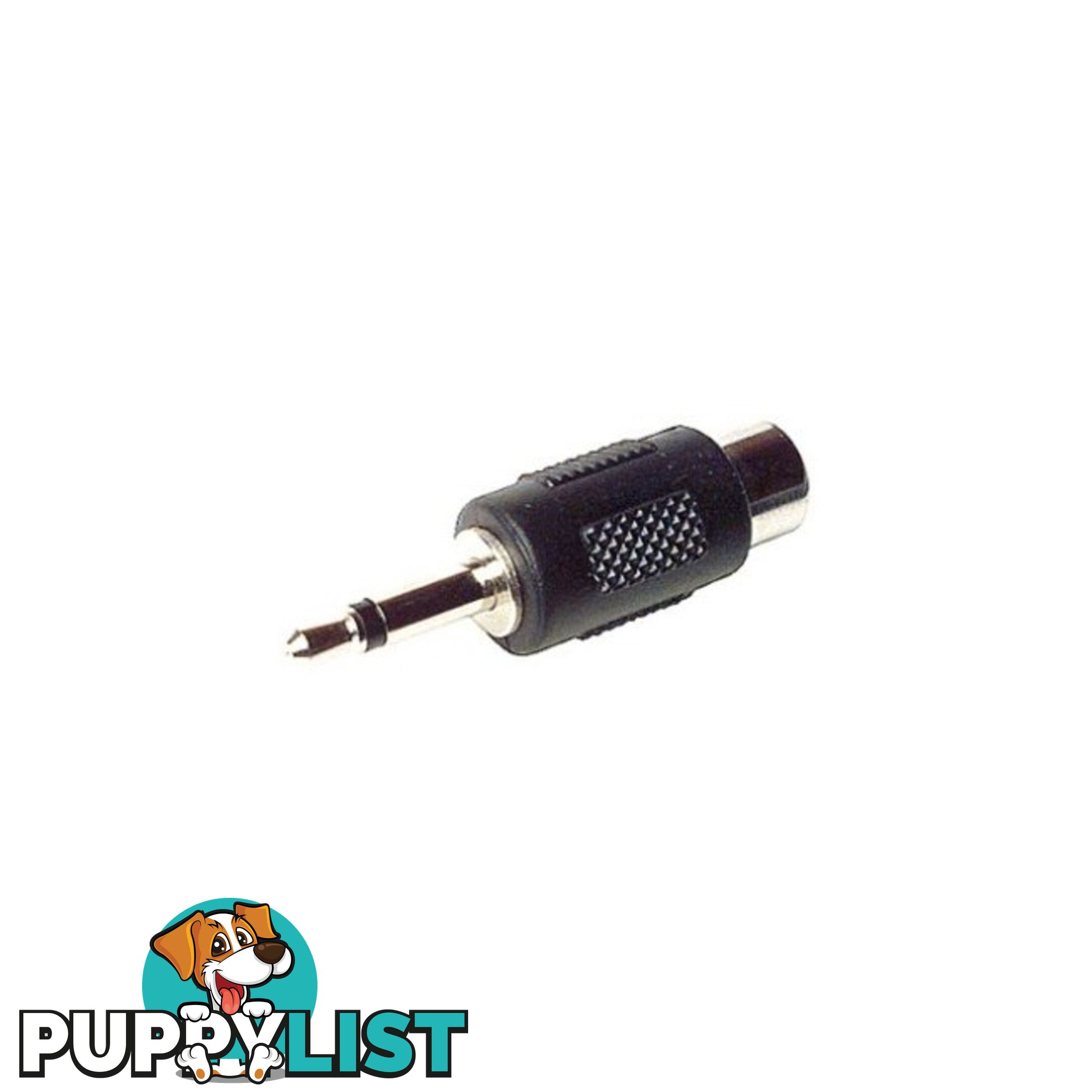 PA1048 3.5MM MONO PLUG TO RCA SOCKET ADAPTOR