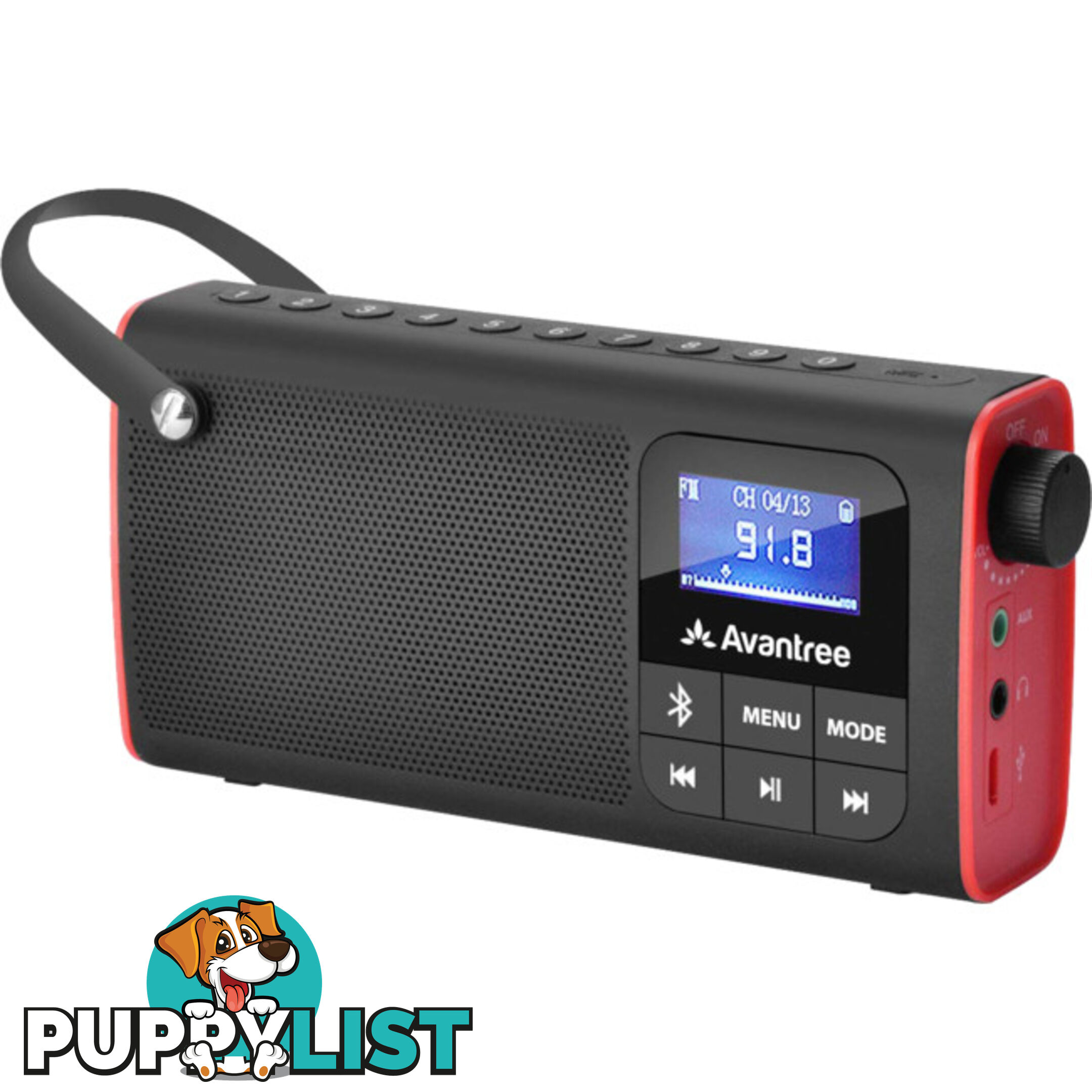 SP850 BLUETOOTH PORTABLE FM RADIO SPEAKER SD CARD LED BATTERY