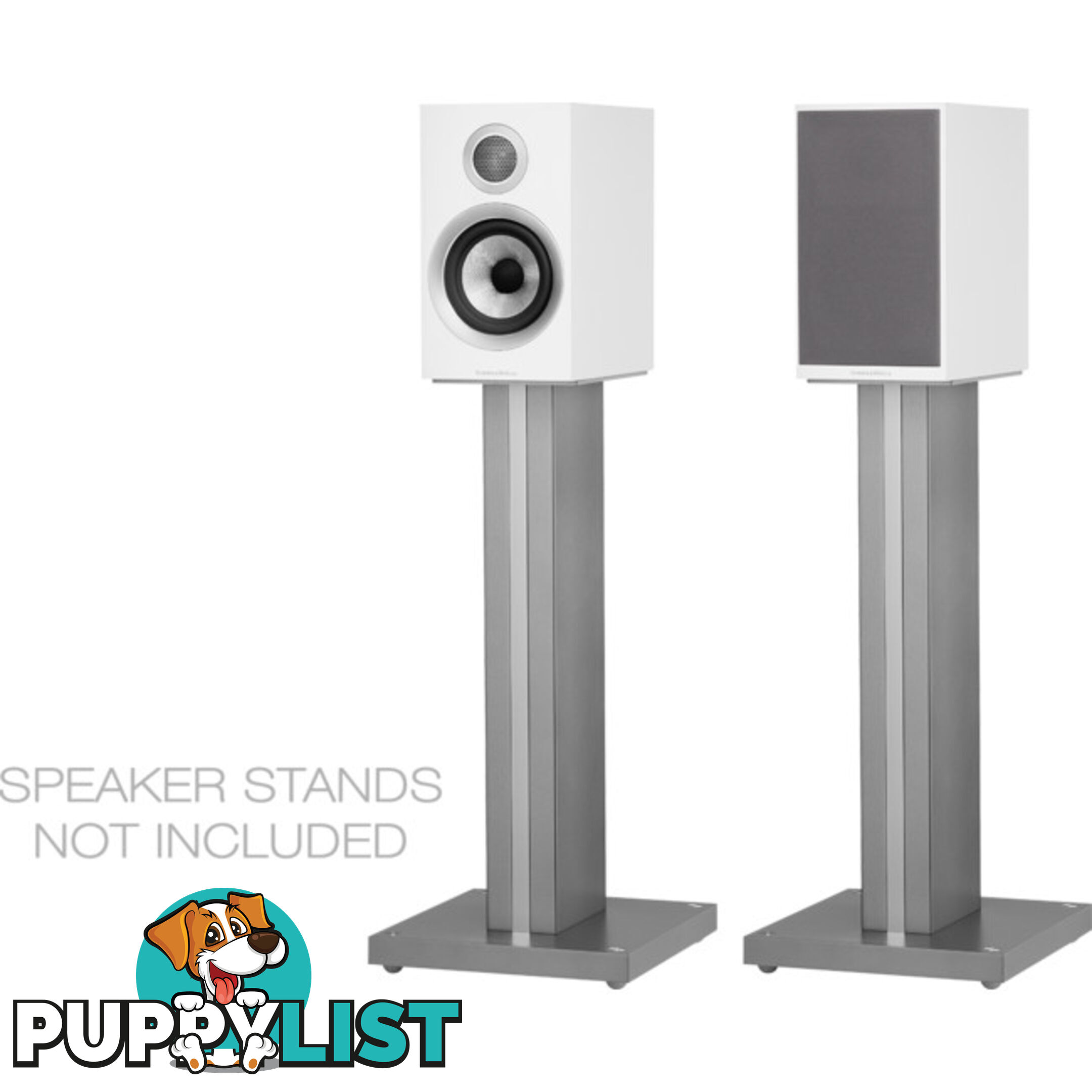 707S2W 2-WAY BOOKSHELF SPEAKERS WHITE EX DEMO