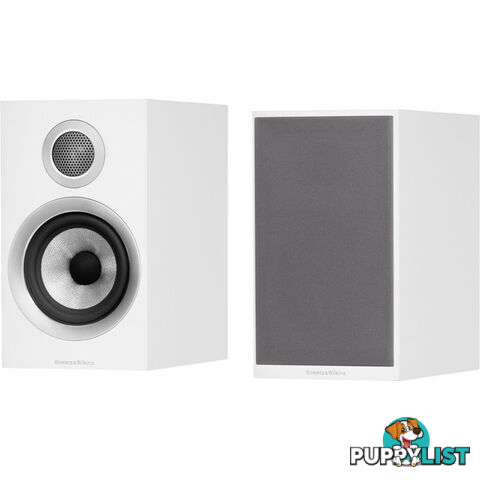 707S2W 2-WAY BOOKSHELF SPEAKERS WHITE EX DEMO