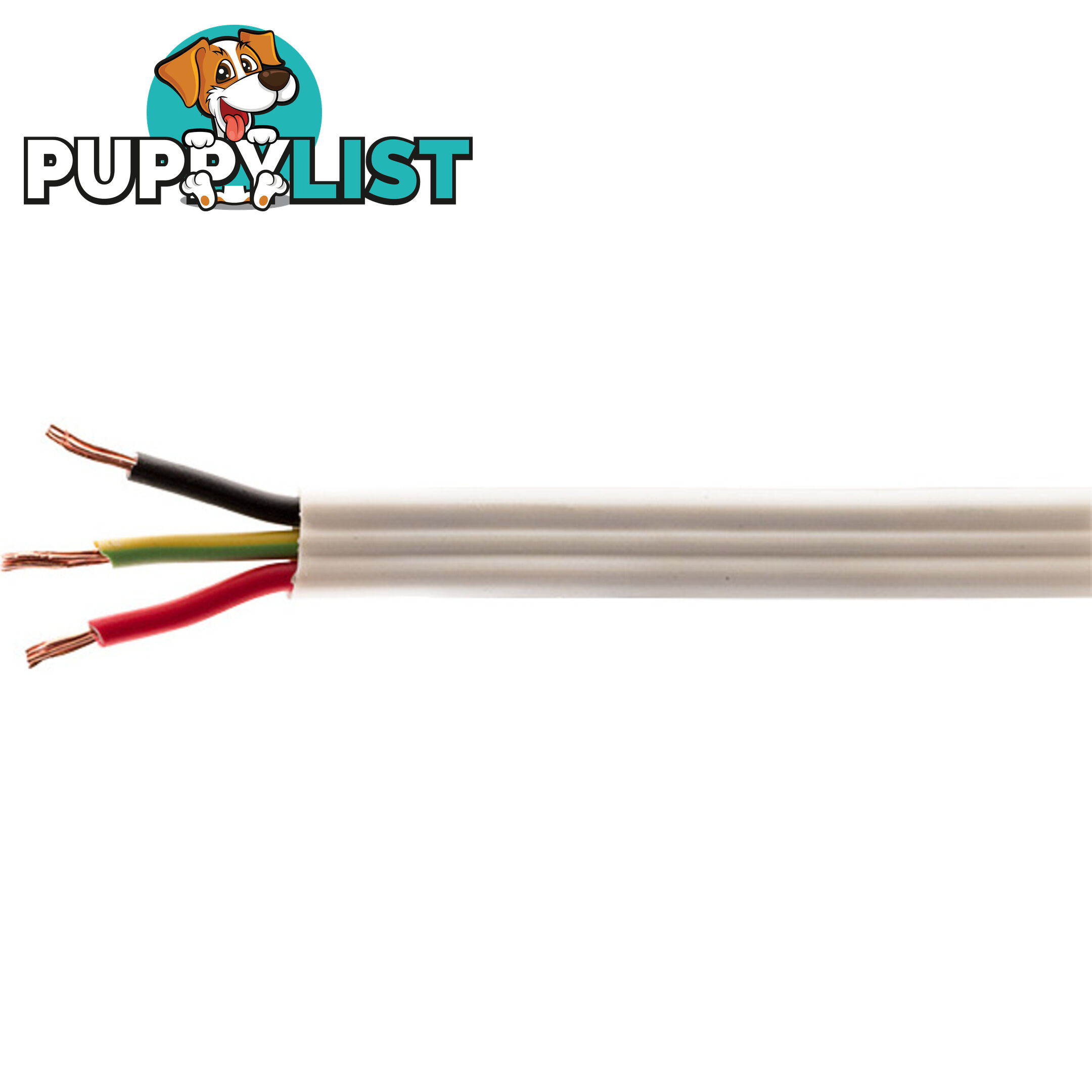 CBL1.5TE-1M 2CORE+EARTH POWER CABLE-1M FOR LIGHTING (100MT)