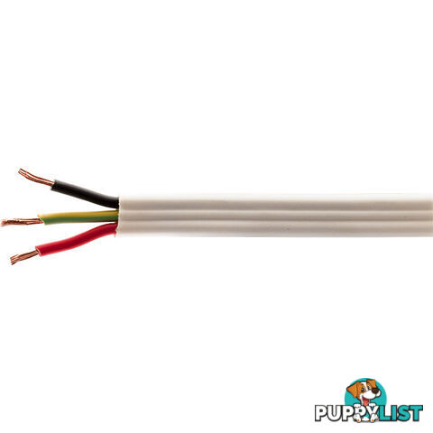 CBL1.5TE-1M 2CORE+EARTH POWER CABLE-1M FOR LIGHTING (100MT)