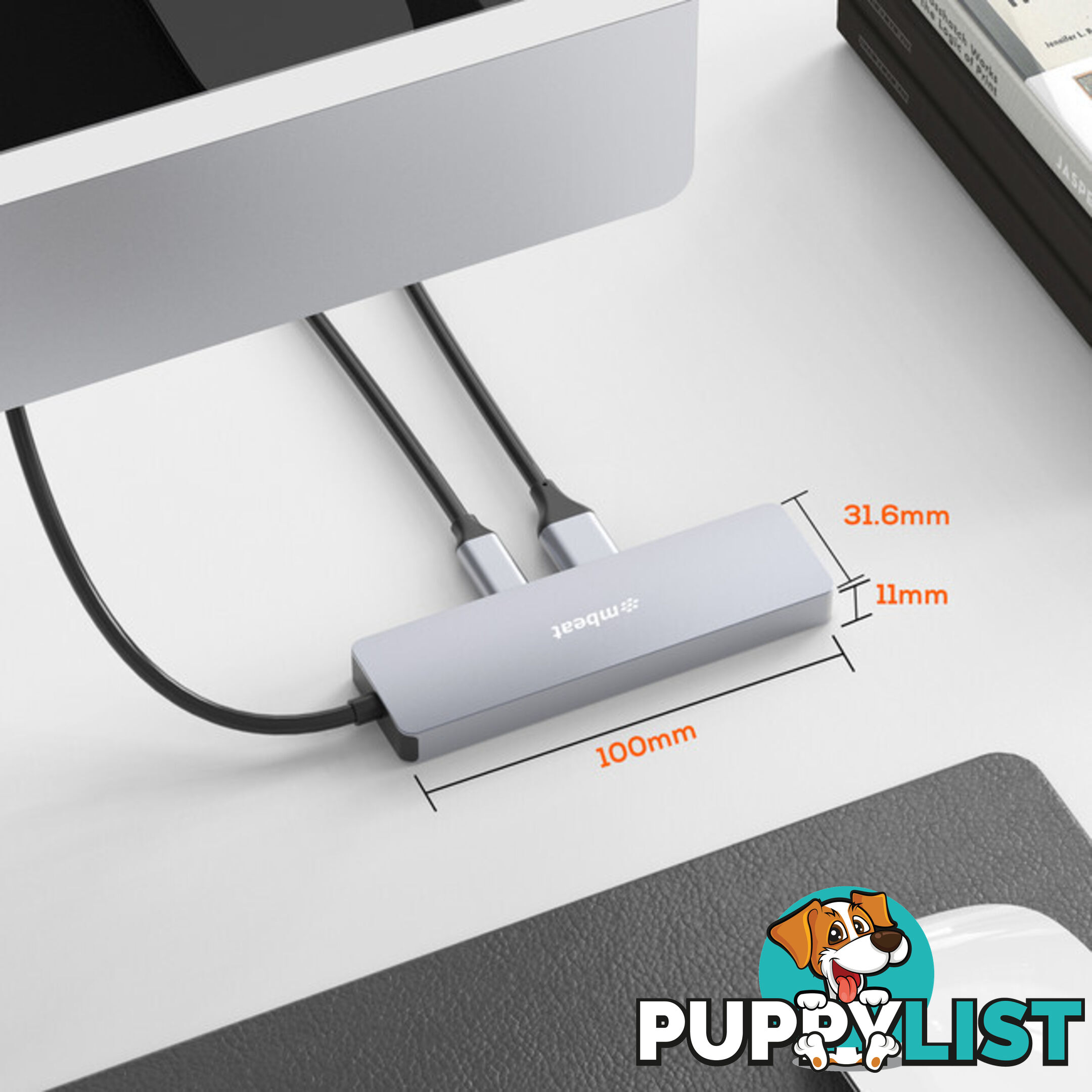 XCH01GRY ELITE 4-PORT 10GBPS USB-C GEN 2 HUB 2A+2C