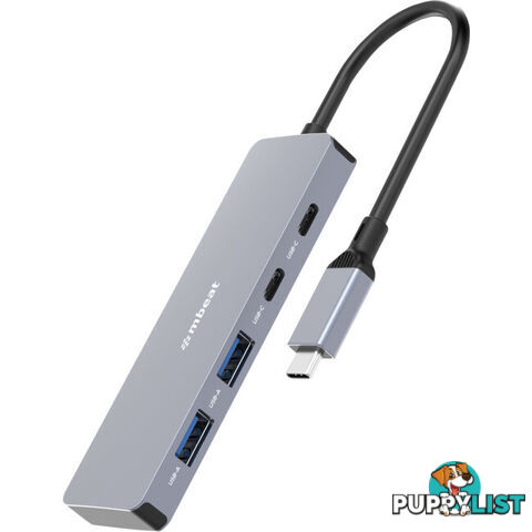 XCH01GRY ELITE 4-PORT 10GBPS USB-C GEN 2 HUB 2A+2C