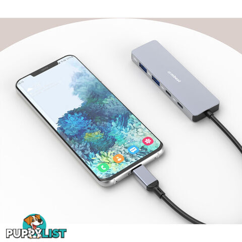 XCH01GRY ELITE 4-PORT 10GBPS USB-C GEN 2 HUB 2A+2C