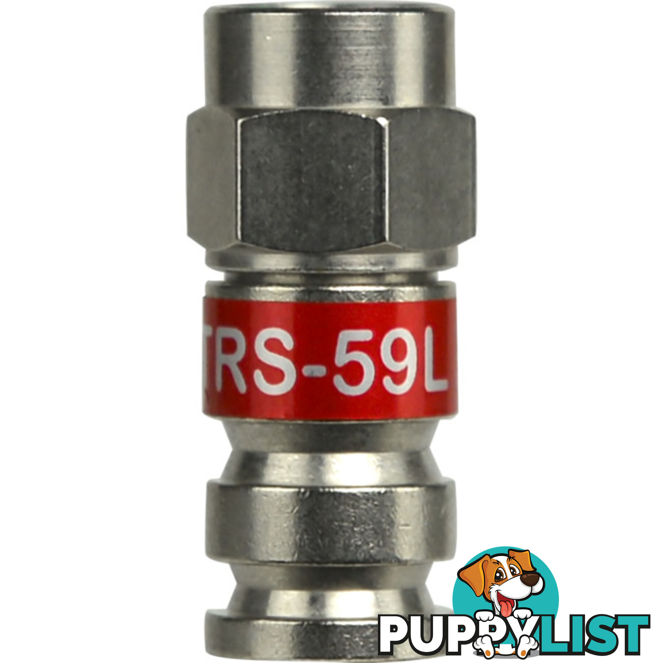 PR0960 'F' RG59 FOXTEL APPROVED COMPRESSION CONNECTOR