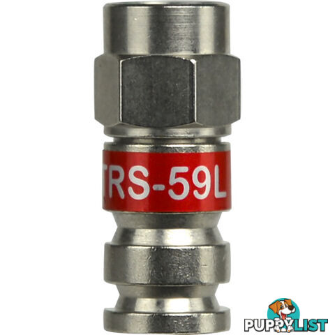 PR0960 'F' RG59 FOXTEL APPROVED COMPRESSION CONNECTOR