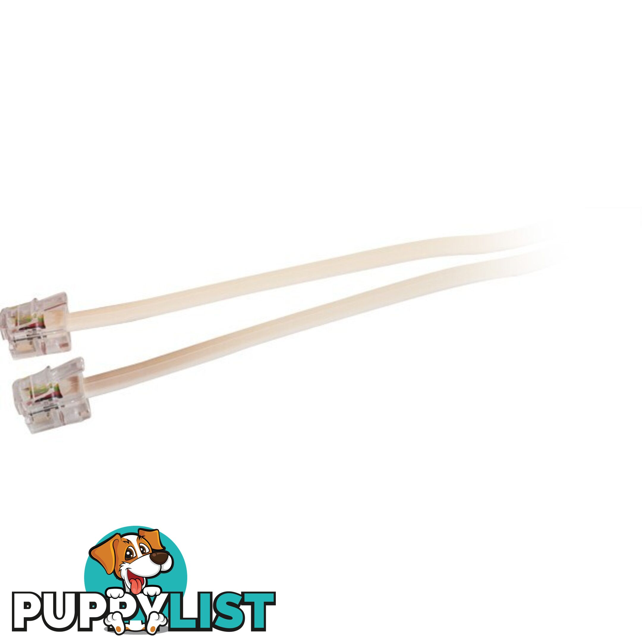 LC0104B/IVY 15M MODULAR PLUG LEAD - IVORY RJ12 LINE CORD 6P2C TEL5058