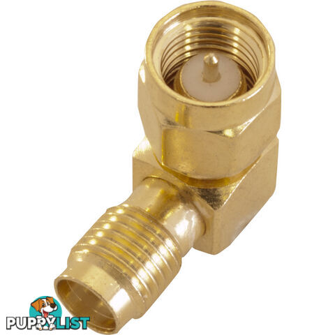 PA6706 RIGHT ANGLE SMA PLUG TO SOCKET SMA MALE TO SMA FEMALE 50OHM