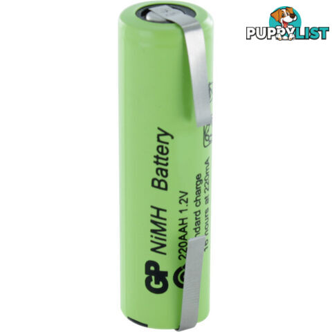 130AAMT 1300MAH 1.2V SHORT AA & TAGS RECHARGEABLE NIMH BATTERY GP