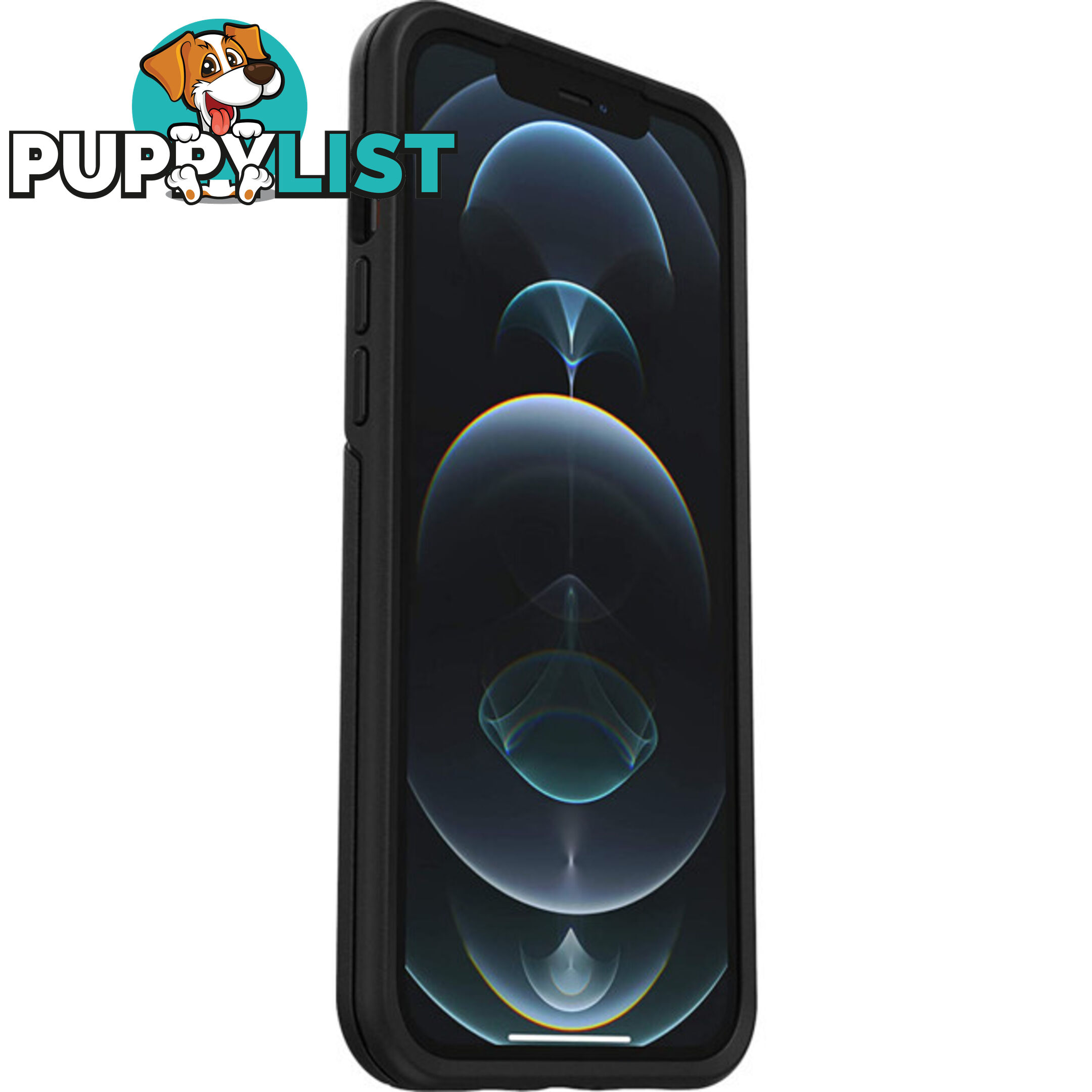 IPH12PMSB IPHONE 12 PRO MAX CASE BLACK SYMMETRY SERIES