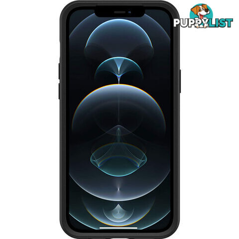 IPH12PMSB IPHONE 12 PRO MAX CASE BLACK SYMMETRY SERIES