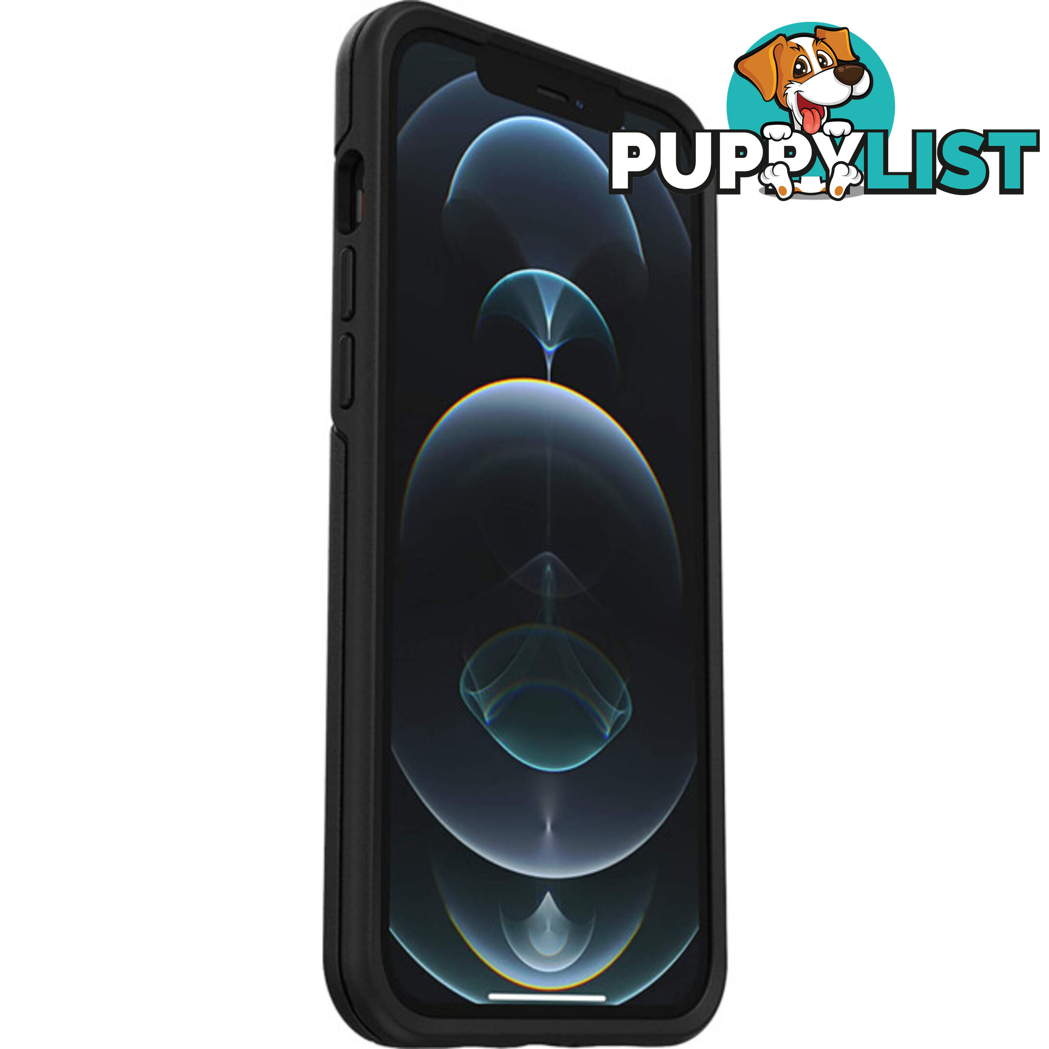 IPH12PMSB IPHONE 12 PRO MAX CASE BLACK SYMMETRY SERIES